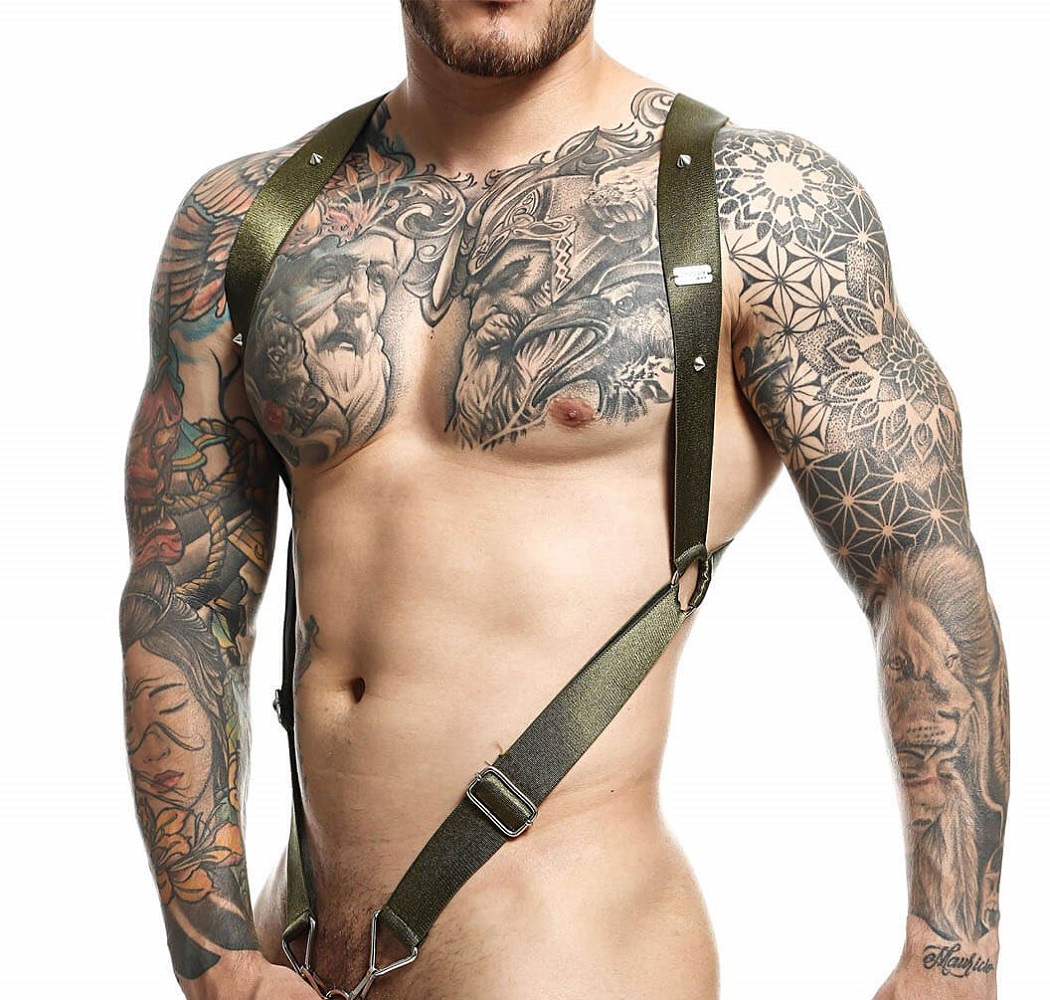 Hannover STEFAN DNGEONCrossbackHarness green